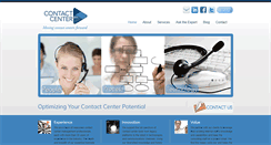 Desktop Screenshot of contactcenter411.com